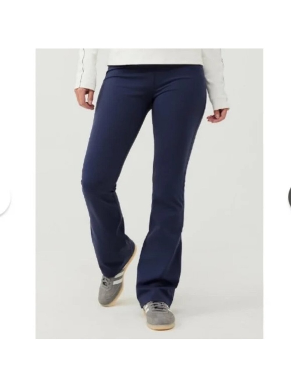 Outdoor Voices Dark Navy Bootcut Flare Pants, sz M